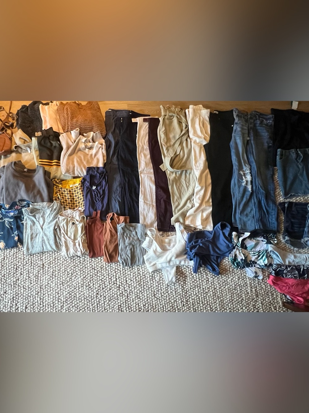 Bunch of clothes!